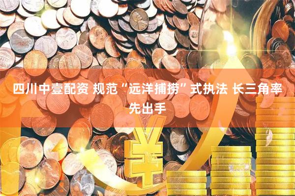 四川中壹配资 规范“远洋捕捞”式执法 长三角率先出手